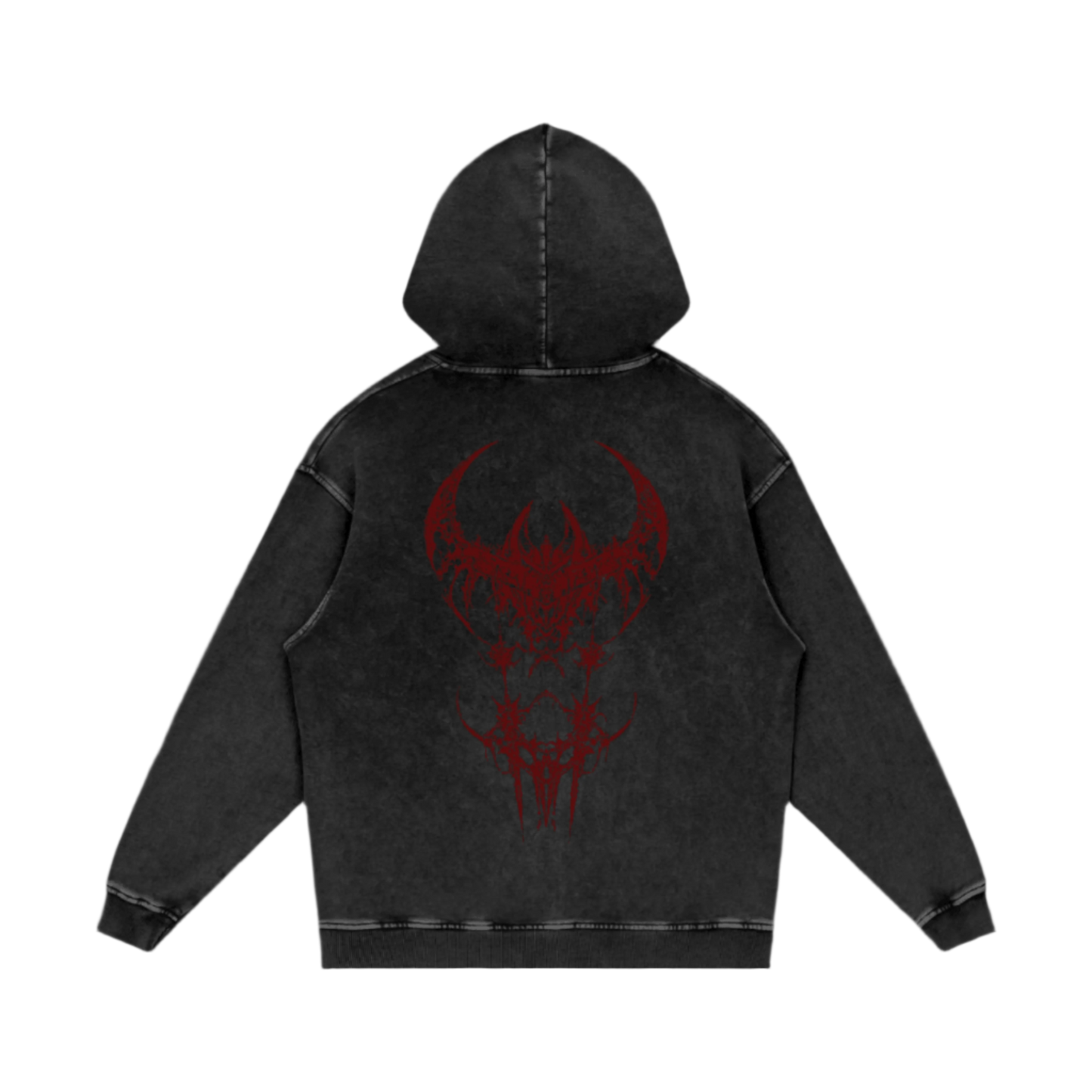 Acid Wash Oversize Hoodie - 420 GSM - My Store