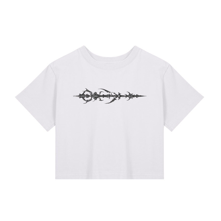 v001 Crop Top White