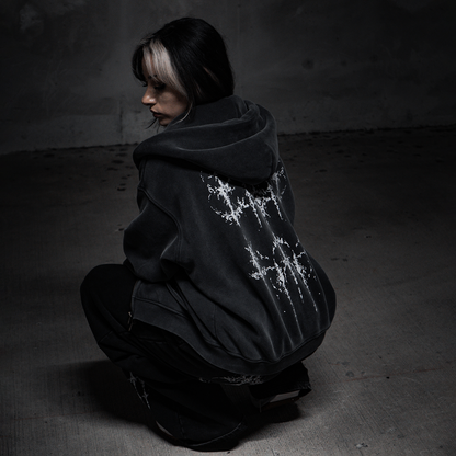 v002 Zip-Through Hoodie