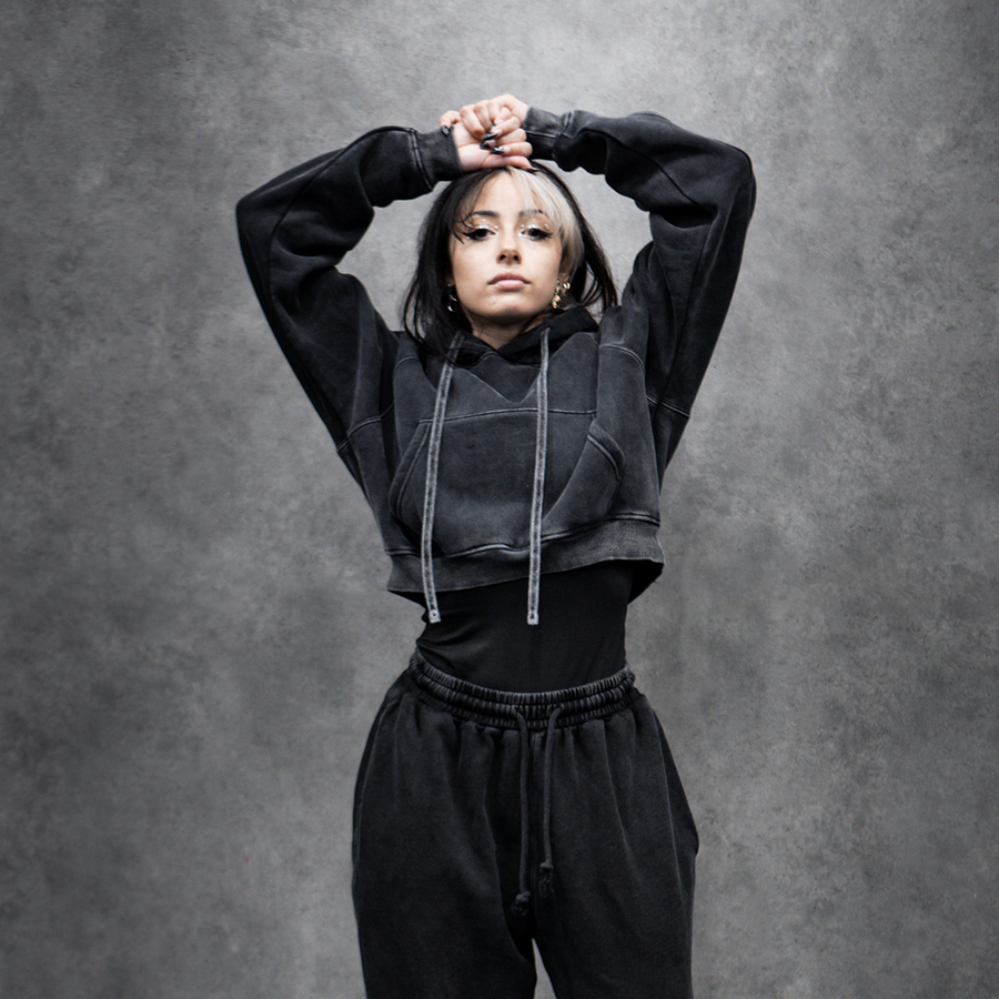 002  Cropped Hoodie