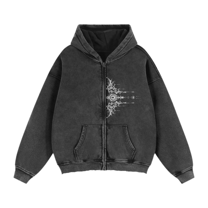 002 Zip-Through Hoodie