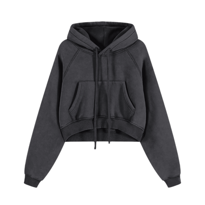 002  Cropped Hoodie