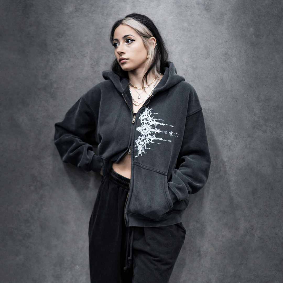 v002 Zip-Through Hoodie